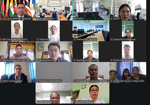 A virtual Knowledge Sharing Program on Aquatic Animal Disease Management in the BIMSTEC member States